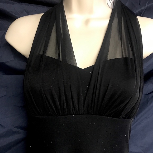 Long Black Evening Dress - Picture 1 of 5